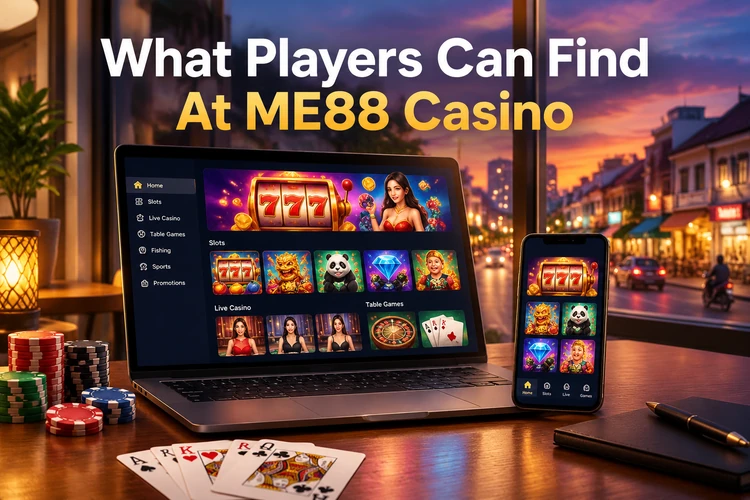 What Players Can Find At ME88 Casino